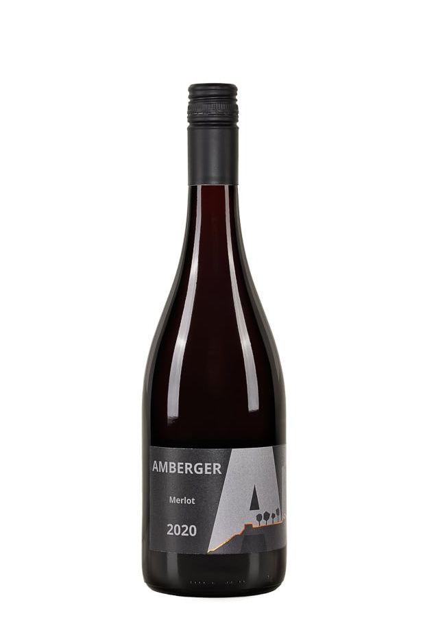Merlot 2020 Rotwein vorn Amberger-min